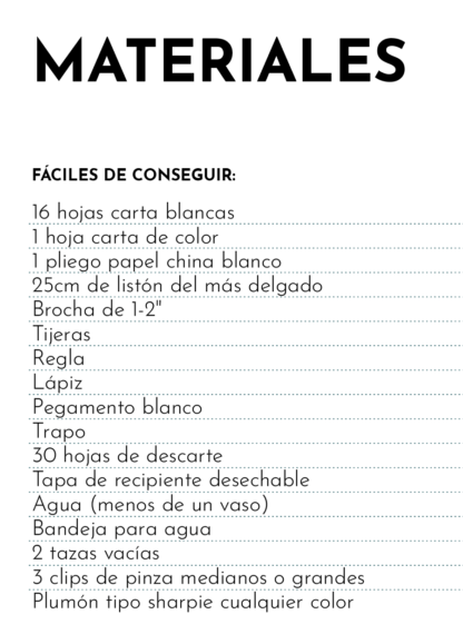 Encuadernación básica sin costuras. ogtmx